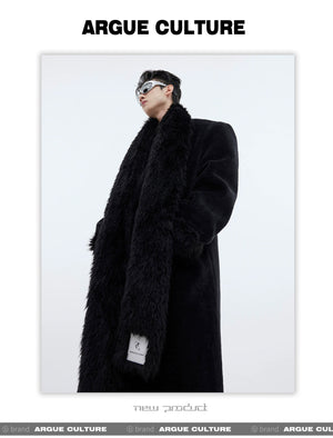 desc::oversized-scarf-design-woolen-trench-coat-for-men-detail-img-9