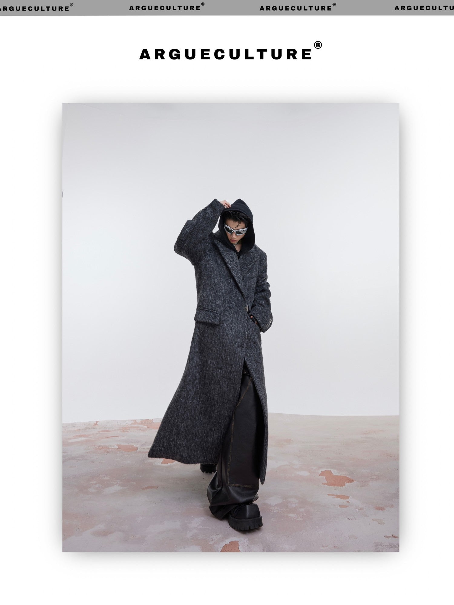desc::oversized-shoulder-pad-wool-trench-coat-with-metal-buckle-detail-img-5