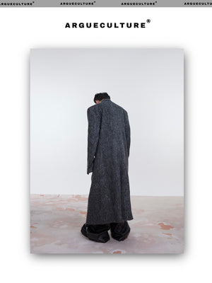 desc::oversized-shoulder-pad-wool-trench-coat-with-metal-buckle-detail-img-8