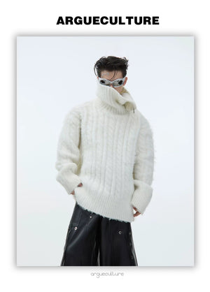 desc::oversized-split-neck-knit-sweater-urban-streetwear-men-detail-img-10