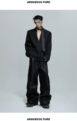 desc::oversized-striped-faux-two-piece-blazer-jacket-detail-img-9