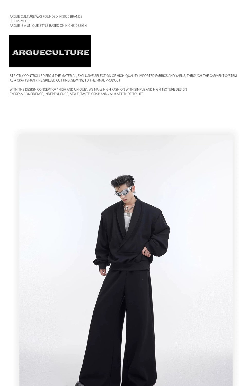 desc::oversized-v-neck-streetwear-sweatshirt-set-with-metal-accents-detail-img-13