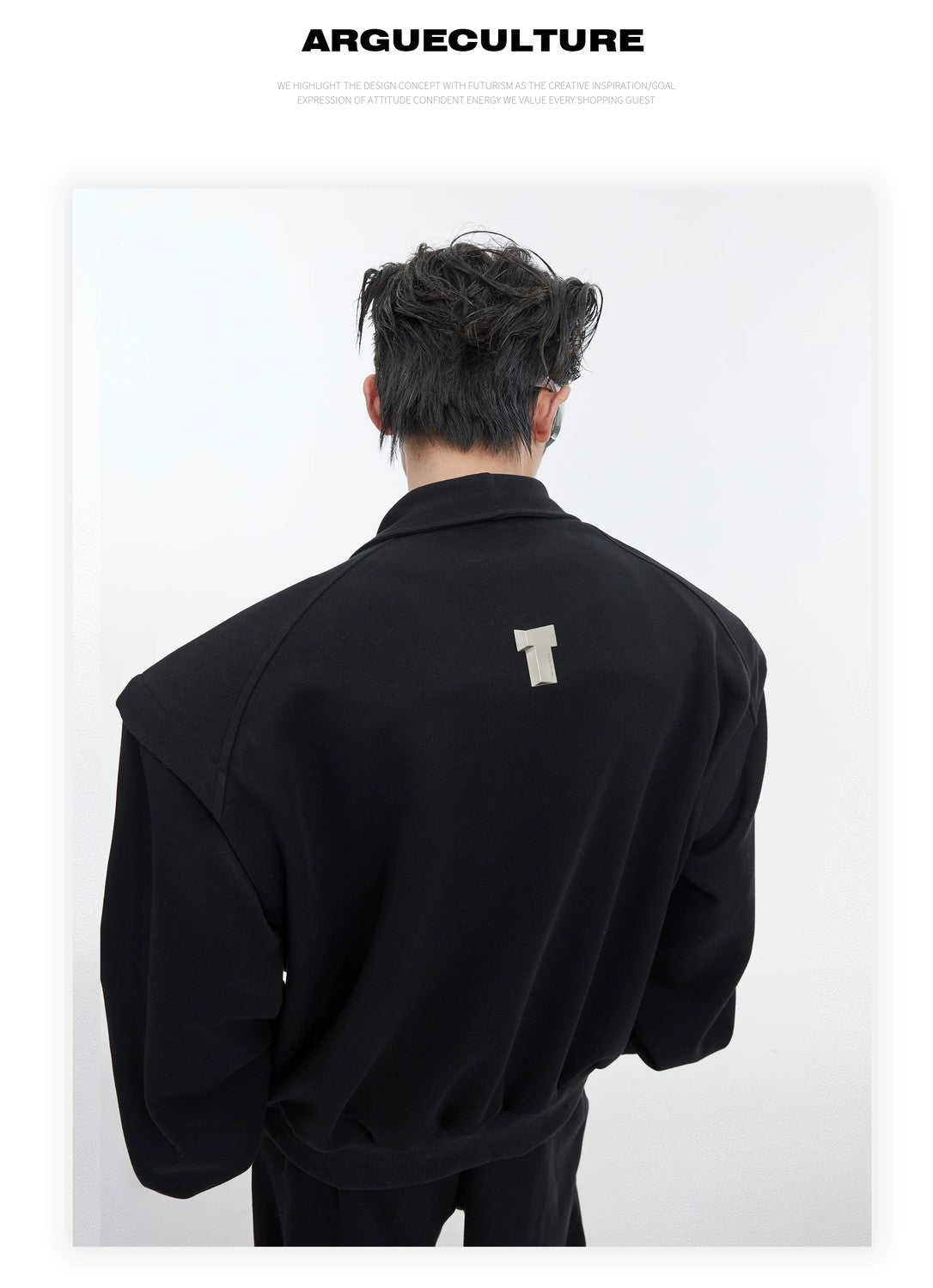 desc::oversized-v-neck-streetwear-sweatshirt-set-with-metal-accents-detail-img-15