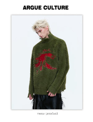 desc::oversized-year-of-the-horse-patchwork-mock-neck-sweater-detail-img-12