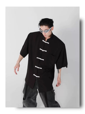 desc::padded-shoulder-chinese-frog-button-streetwear-tee-detail-img-4