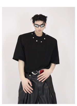 desc::padded-shoulder-metal-bead-punk-tee-loose-fit-detail-img-5
