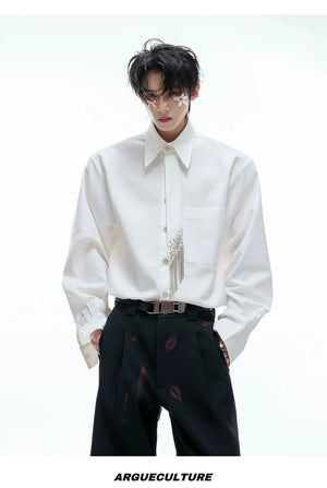 desc::padded-shoulder-tie-patchwork-oversized-shirt-detail-img-12