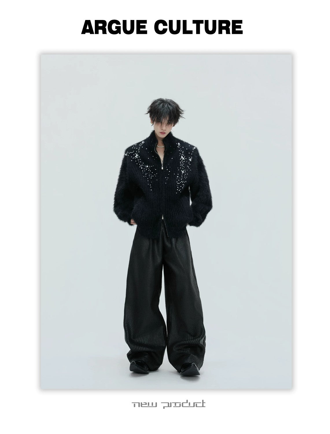 desc::pearl-accented-high-neck-wool-cardigan-slim-fit-knitwear-detail-img-8