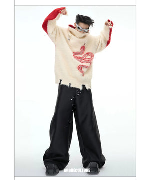 desc::pearl-snake-embellished-faux-mink-turtleneck-sweater-detail-img-11