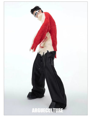 desc::pearl-snake-embellished-faux-mink-turtleneck-sweater-detail-img-5