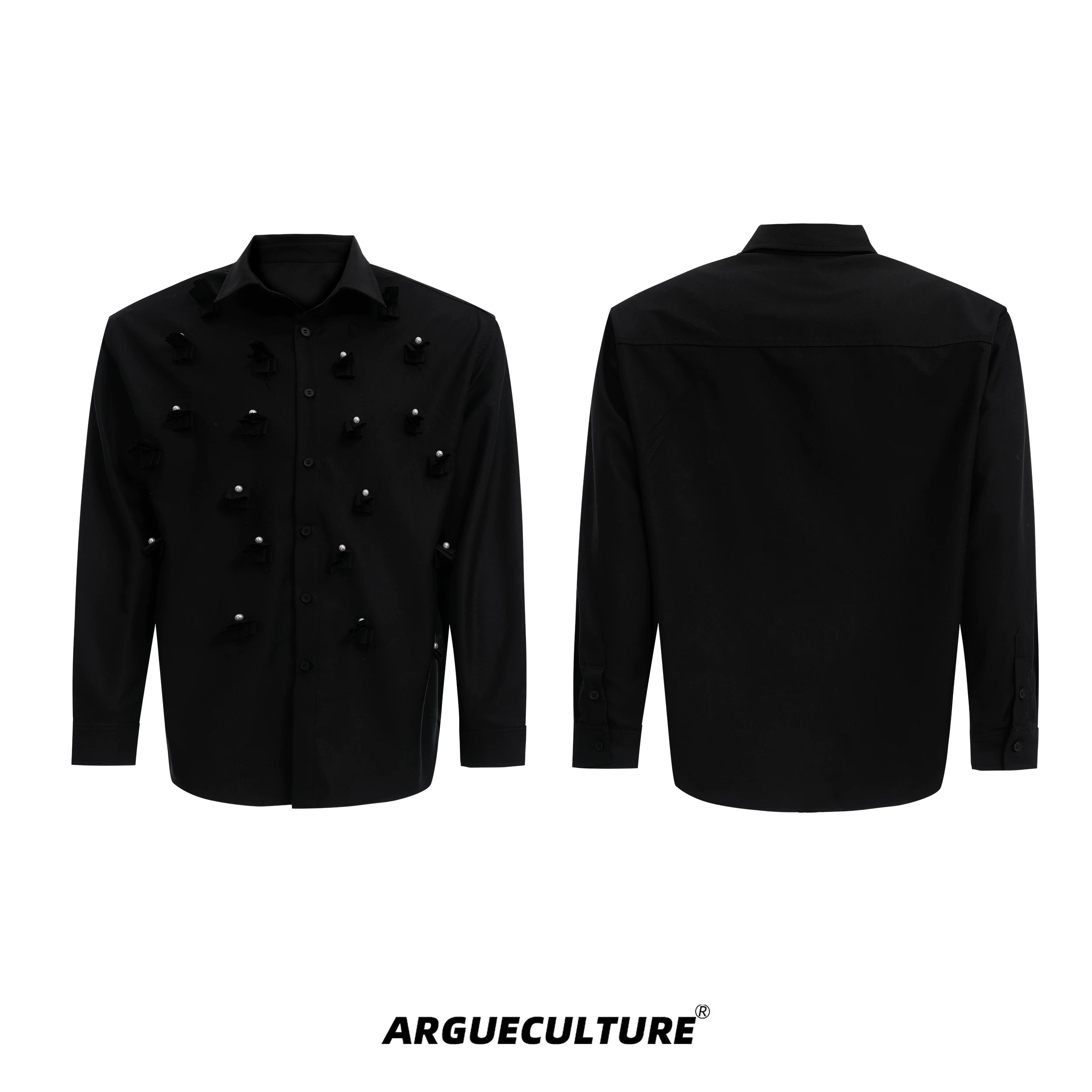 pearl-tie-patchwork-shoulder-pad-shirt-oversized-white