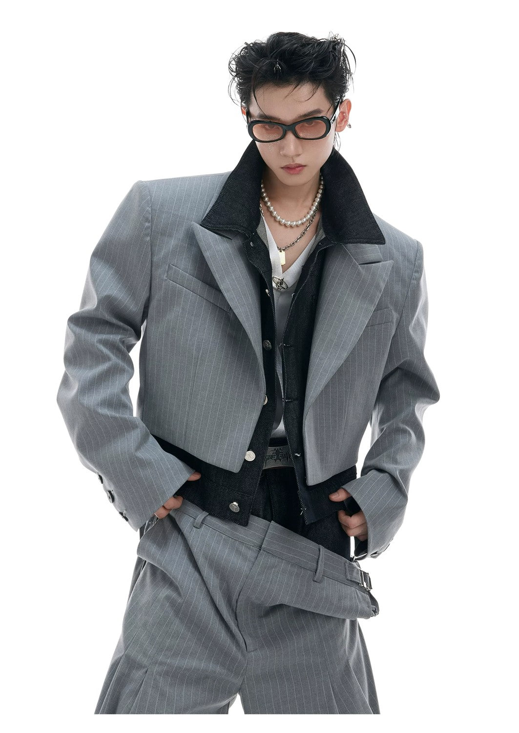 desc::pinstripe-denim-patchwork-deconstructed-streetwear-suit-detail-img-9