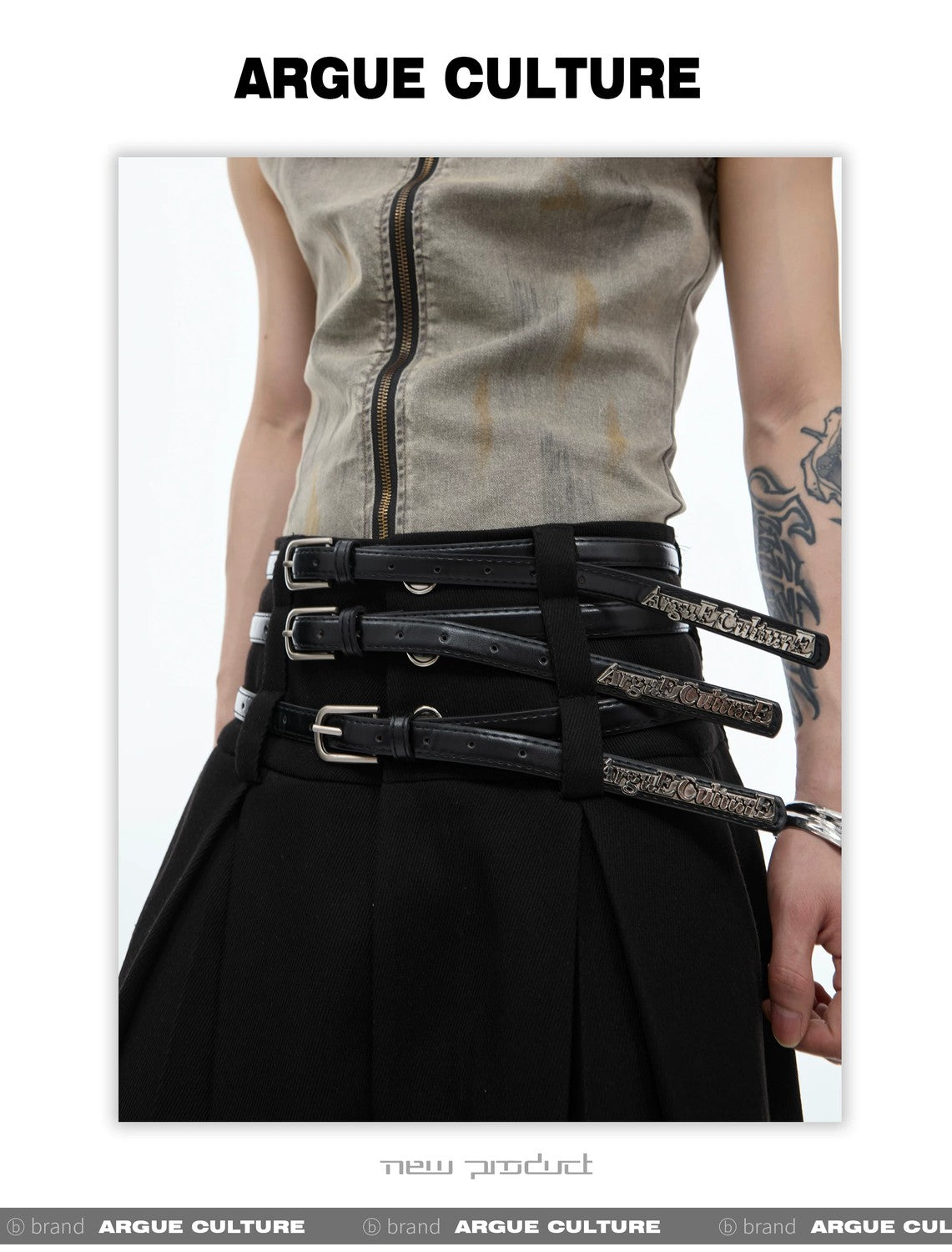 desc::pleated-straight-leg-designer-trousers-with-belt-detail-img-6