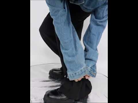 Relaxed Cotton-Modal Straight-Leg Trousers | White video
