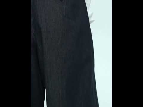 Heavyweight Raw Denim Wide-Leg Jeans | Relaxed Fit video