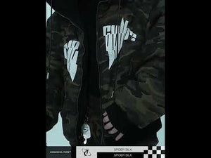 Video demonstration of reversible camo jacket showing both sides and features of this urban streetwear piece
