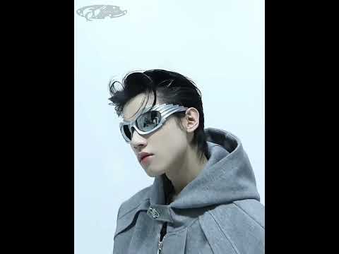 Video showing deconstructed hoodie set in motion, highlighting how glitter fabric catches light during movement