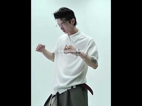 Embroidered Pleated Wide-Leg Trousers | Relaxed Fit video