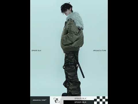Plush Panel Nylon Bomber Jacket | Streetwear Outerwear video