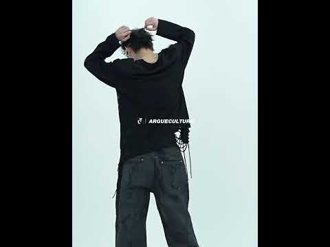 Gradient Python Print Long-Sleeve Tee | Avant-Garde video