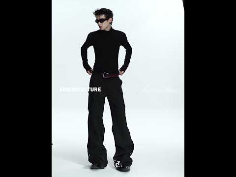 Fitted Mock Neck Long Sleeve Top with Pleated Panels | ArguE CulturE