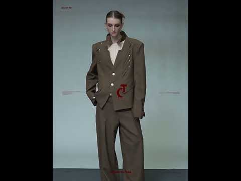 Deconstructed Cotton-Wool Suit Set | Avant-Garde Tailoring video