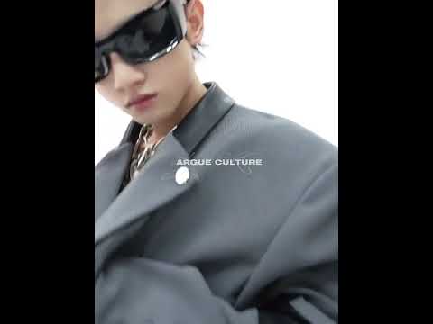 360-degree video showcasing all angles of the patchwork streetwear blazer with metallic accents
