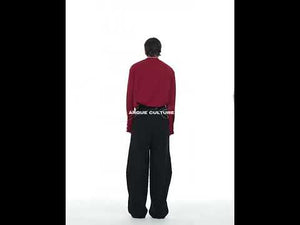 360-degree video showcasing the elegant movement and pearl embellishments of this loose fit puff sleeve blouse