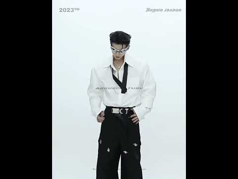 Relaxed Double-Cuff Shirt with Detachable Satin Tie video