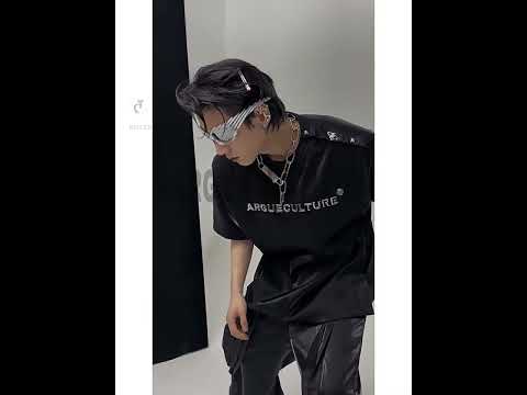 Liquid Finish Padded Shoulder Graphic T-Shirt | ArguE CulturE