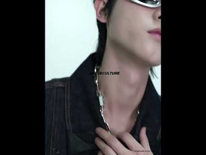 Indigo Denim Leather-Panel Jacket and Pants Suit video
