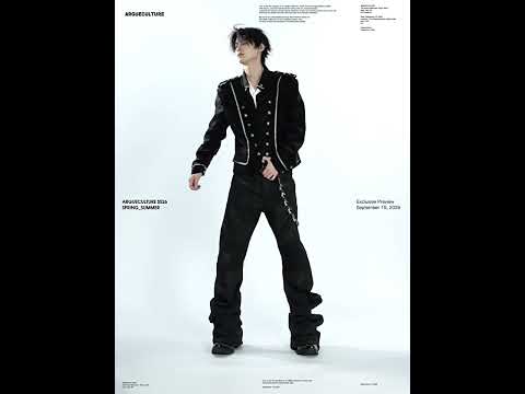Black Faux-Leather Military Jacket with Silver Trim | ArguE CulturE
