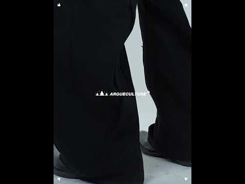 Washed Curved-Leg Cargo Pants in Cotton Lyocell Blend | ArguE CulturE