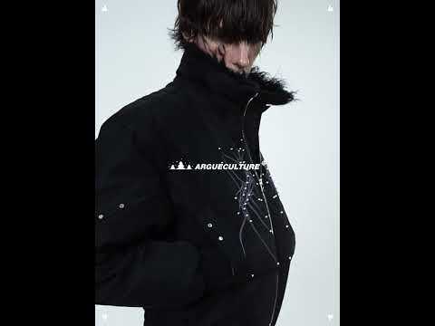 Heavyweight Embroidered Cropped Jacket | Unisex video