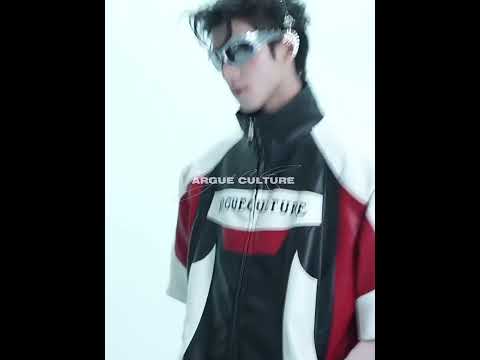 Color-Block Faux Leather Jacket | Relaxed Streetwear video