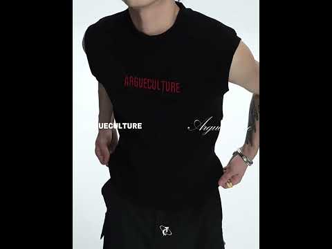 Men's Structured Seam Mock-Neck Sleeveless Tank Top | ArguE CulturE