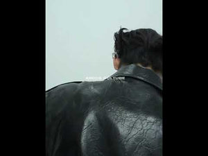 Video demonstration of the distressed waistcoat's detachable features and various ways to wear this statement piece