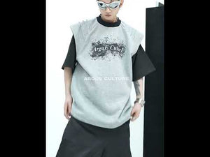 Video showcasing how to style this season's must-have deconstructed graphic tee with distressed ink print