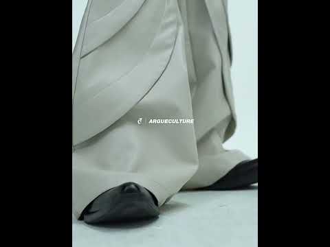Deconstructed Faux Leather Pants | Avant-Garde Style video