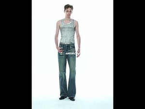 Fitted Graphic Layered Tank Top in Ribbed Stretch Knit | ArguE CulturE