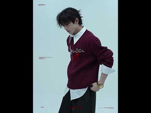 Pearl-Logo Two-Piece Wool-Blend Knit Sweater video
