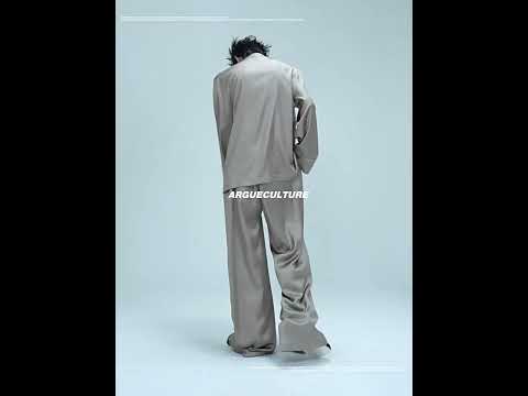 Printed Acetate Pajama Set | Button-Front Loungewear video