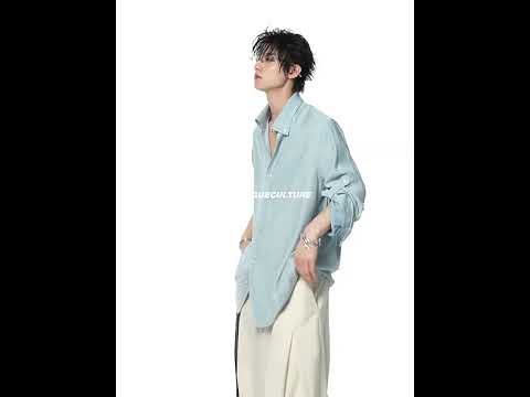Textured Pleated Long-Sleeve Button-Front Shirt | ArguE CulturE