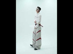 Embossed Mesh Long-Sleeve Tee in Polyester Blend video