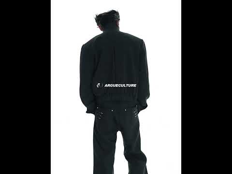 Textured Color-Block Cropped Jacket for Streetwear | ArguE CulturE