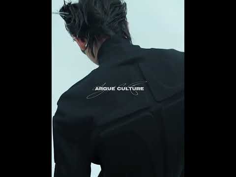 3D Armor Mock-Neck Cotton-Blend Long-Sleeve Top video