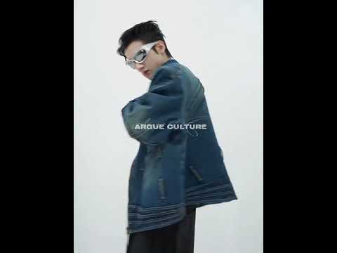 360-degree video showing all angles of this avant-garde denim coat with its unique deconstructed design