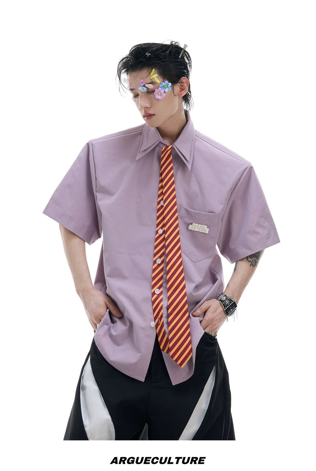desc::retro-tie-short-sleeve-oversized-cooling-shirt-for-men-detail-img-12