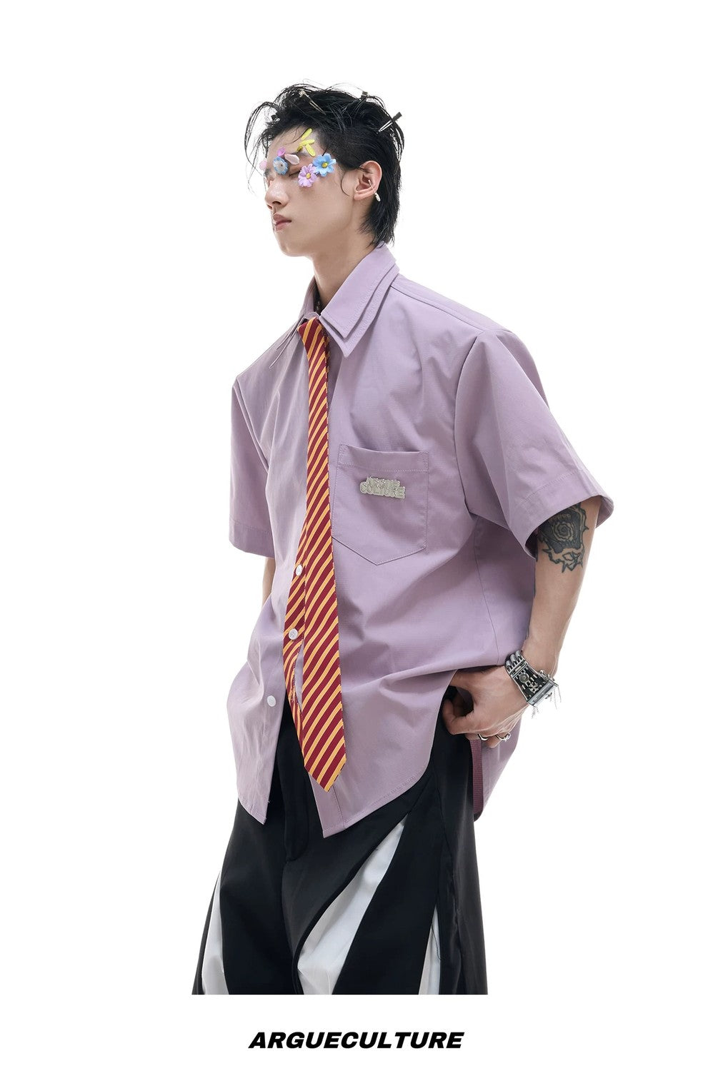 desc::retro-tie-short-sleeve-oversized-cooling-shirt-for-men-detail-img-13