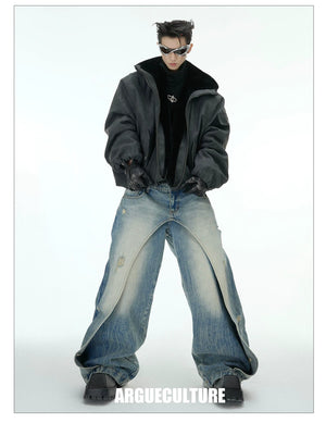 desc::reversible-deconstructed-padded-jacket-oversized-streetwear-detail-img-5